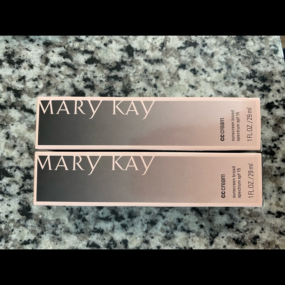 Mary Kay Light to medium cc cream (2) exp 03/22